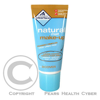 Manhattan Clear Face přírodní matný make-up 76 odstín sand/30ml (Make-up)