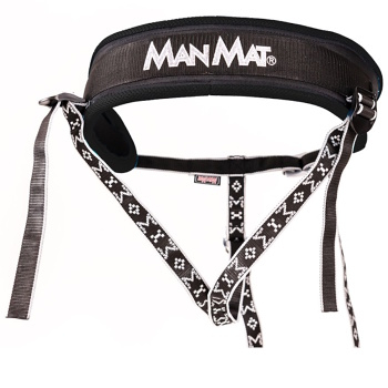 MANMAT Canicross opasek černý 1 ks, Velikost: S (Obojky, postroje a vodítka pro psy)