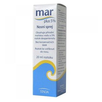 MAR Plus 5% Nosní sprej 20 ml