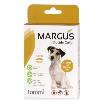 MARGUS Biocide antiparazitární obojek pes S,M 55cm