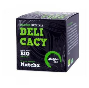 MATCHA ČAJOVÁ KVĚTINA Delicacy jemně mletý zelený čaj BIO 30 g 