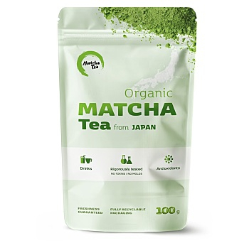 MATCHA TEA Tea a japan čaj BIO 100 g (Matcha tea) - BIO, Přírodní