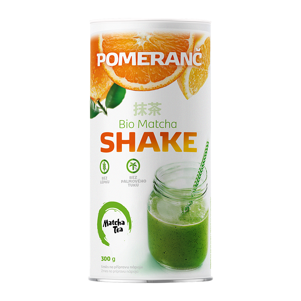 MATCHA TEA Shake pomeranč 300 g