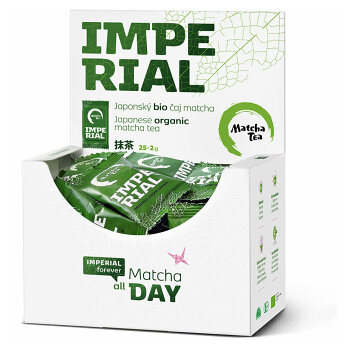 MATCHA TEA Imperial jemně mletý zelený čaj 25x2 g BIO