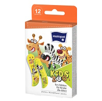 MATOPAT Kids ZOO náplast 19 x 76 mm 12 kusů