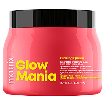 MATRIX Glow Mania Maska pro barvené vlasy Glazing Queen 500 ml (Masky na vlasy) - Profesionální