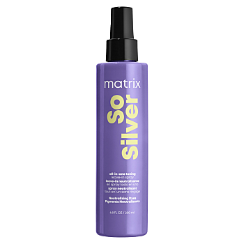 MATRIX So Silver  Bezoplachový neutralizační sprej 200 ml (Bezoplachová péče o vlasy)