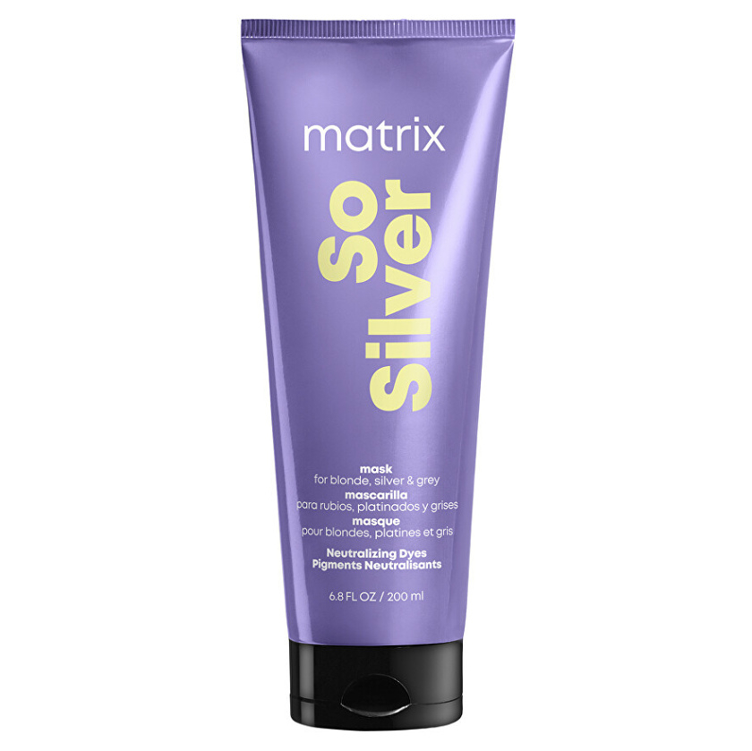 MATRIX Total Results So Silver Hloubková maska pro stříbrné vlasy 200 ml