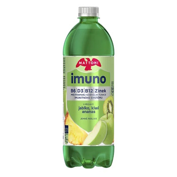 MATTONI Imuno jablko kiwi ananas 700 ml (Džusy, sirupy, vody) - Přírodní