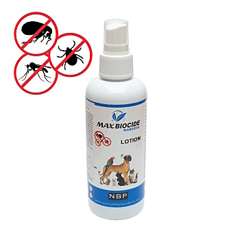 MAX BIOCIDE Lotion sprej 200 ml (Spreje proti klíšťatům a blechám pro psy)