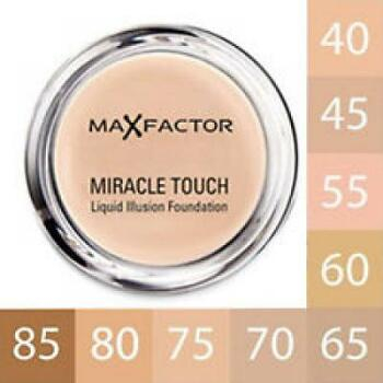 Max Factor Miracle Touch Liquid Illusion Foundation 11,5g 80 Bronze (Tvářenky)