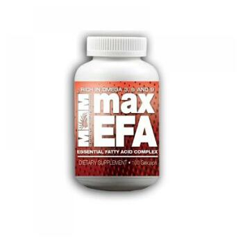 EFA, komplex omega 3 a omega 6 + CLA, 120 kapslí, Max Muscle