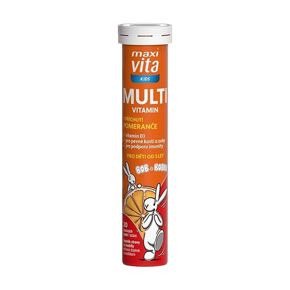 Maxi Vita Kids Multivitamin pomeranč tbl.eff.20