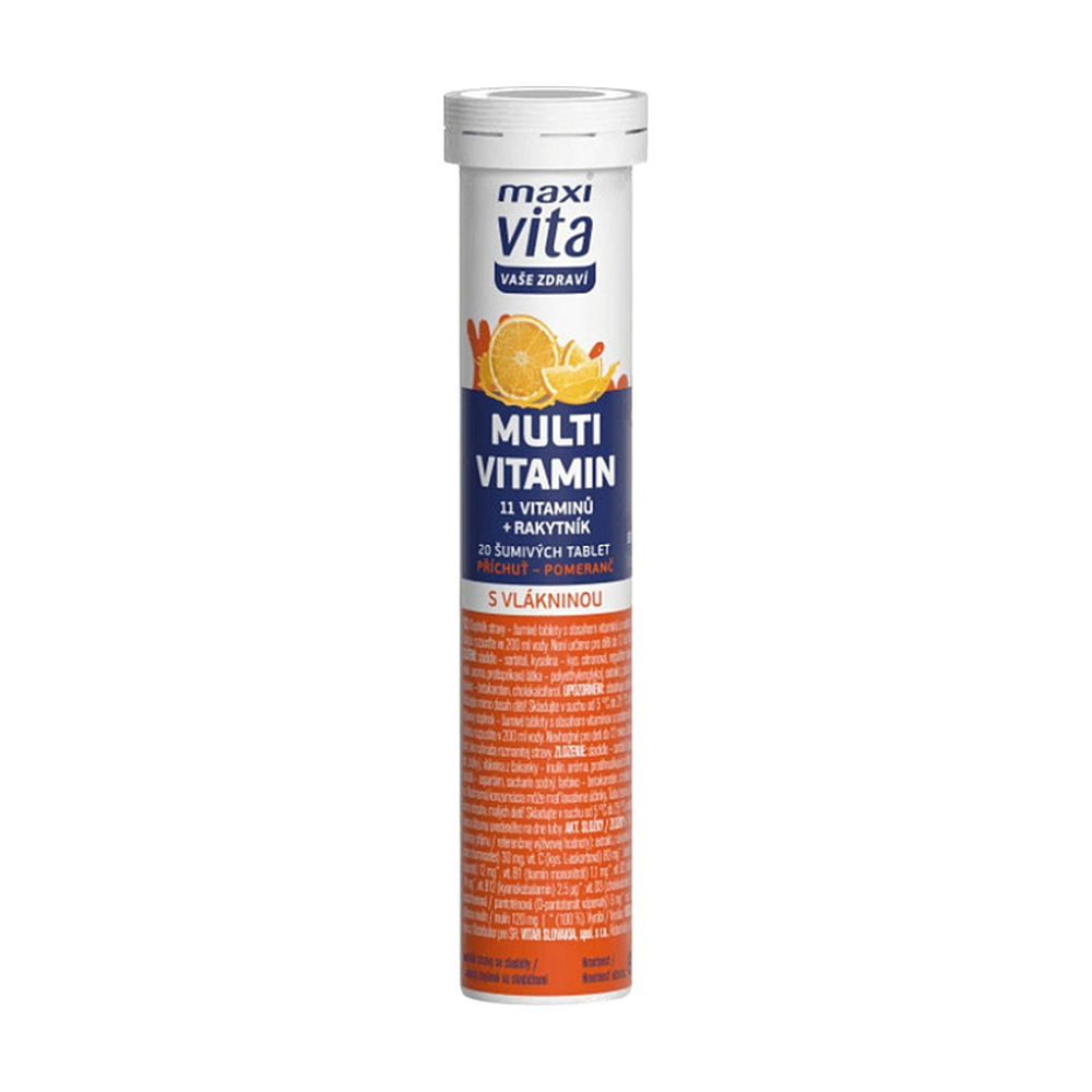 Maxi Vita Multivit.11vit.+rakyt.pomer.tbl.eff.20