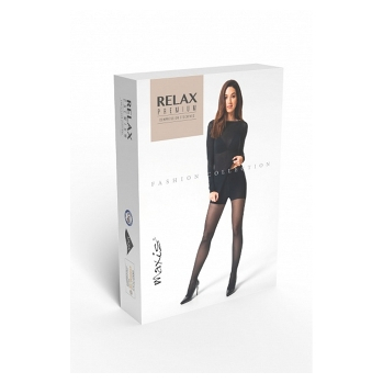 MAXIS RELAX PREMIUM Punčochové kalhoty black magic, Velikost: M (Punčochy pro prevenci žilních onemocnění) - Elastické, Antibakteriální, Kompresní, Prodyšné, Extra jemné, Tenké