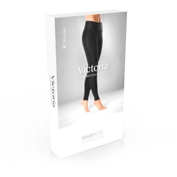 MAXIS Victoria kompresní legíny, Velikost: L, Barva: Černá (Kompresní legíny a oblečení) - Zeštíhlovací