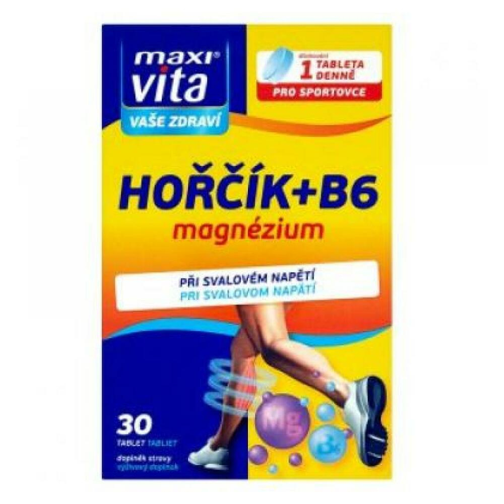 E-shop MAXIVITA Hořčík + B6 magnézium 30 tablet