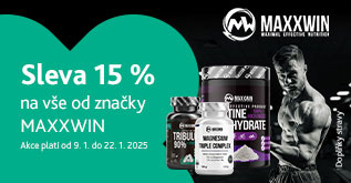 Maxwinn 15% sleva