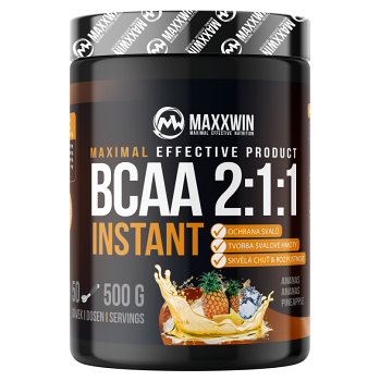 MAXXWIN BCAA 2:1:1 instant ananas 500 g (BCAA směsi)