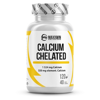 MAXXWIN Calcium chelated 120 kapslí (Vápník)