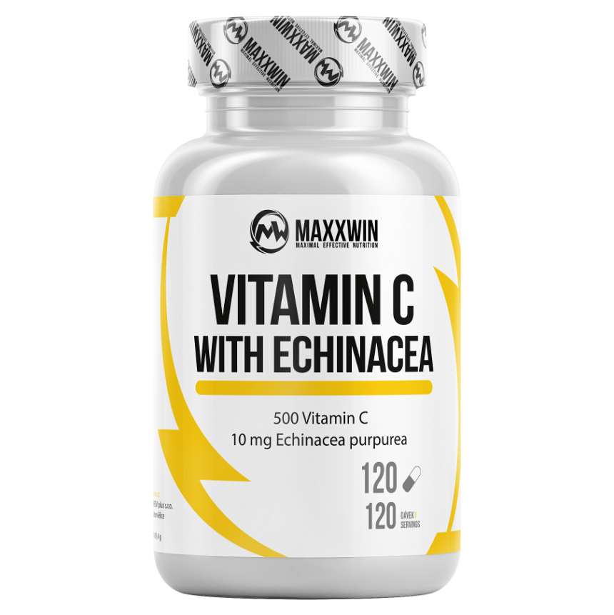 E-shop MAXXWIN Vitamin C 500 mg + echinacea 120 kapslí