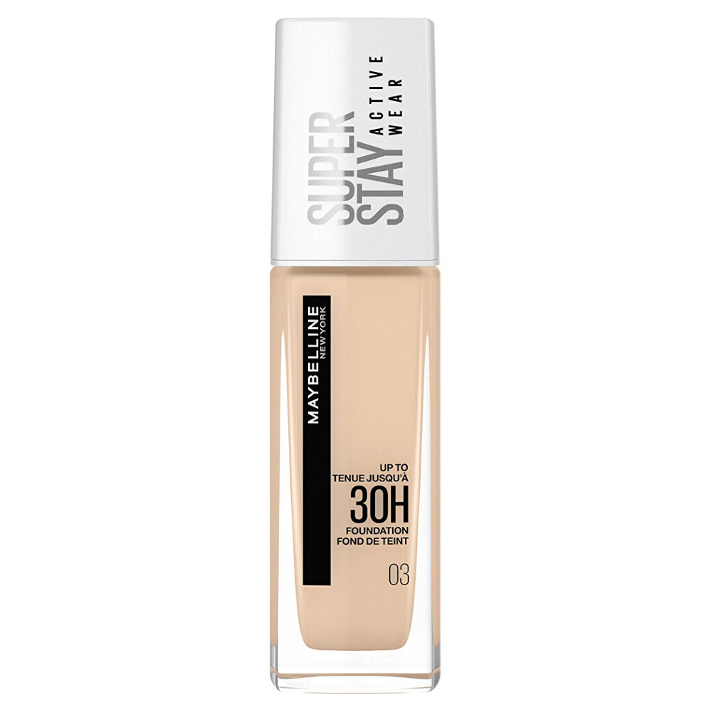 Levně MAYBELLINE SuperStay Active Wear Dlouhotrvající vysoce krycí make-up Odstín 03 True Ivory 30 ml