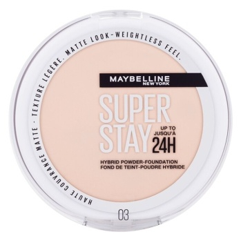 MAYBELLINE SuperStay 24H Make-up v pudru Odstín 3 9 g (Make-up) - Dekorativní