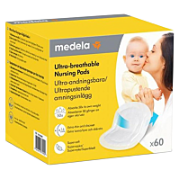 MEDELA Prsní vložky jednorázové ultra prodyšné 60 kusů