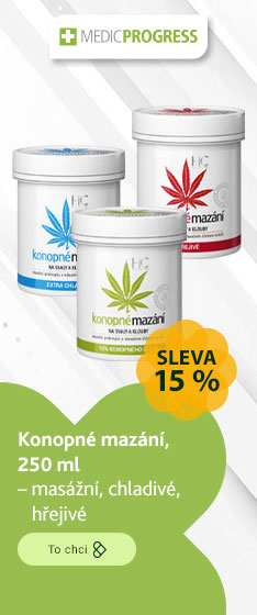 MEDICPROGRESS Konopné mazání sleva 15%