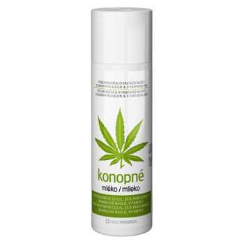 MEDICPROGRESS Konopné mléko 5% 200ml (Tělová mléka)