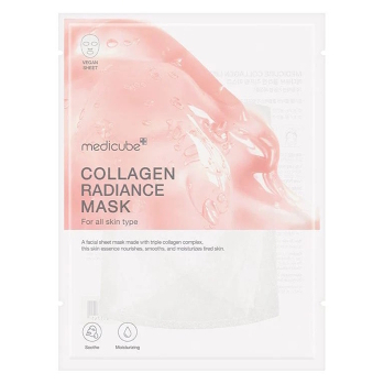 MEDICUBE Kolagenová platýnková maska (1 maska / 27g) (Korejské pleťové masky) - Korejská