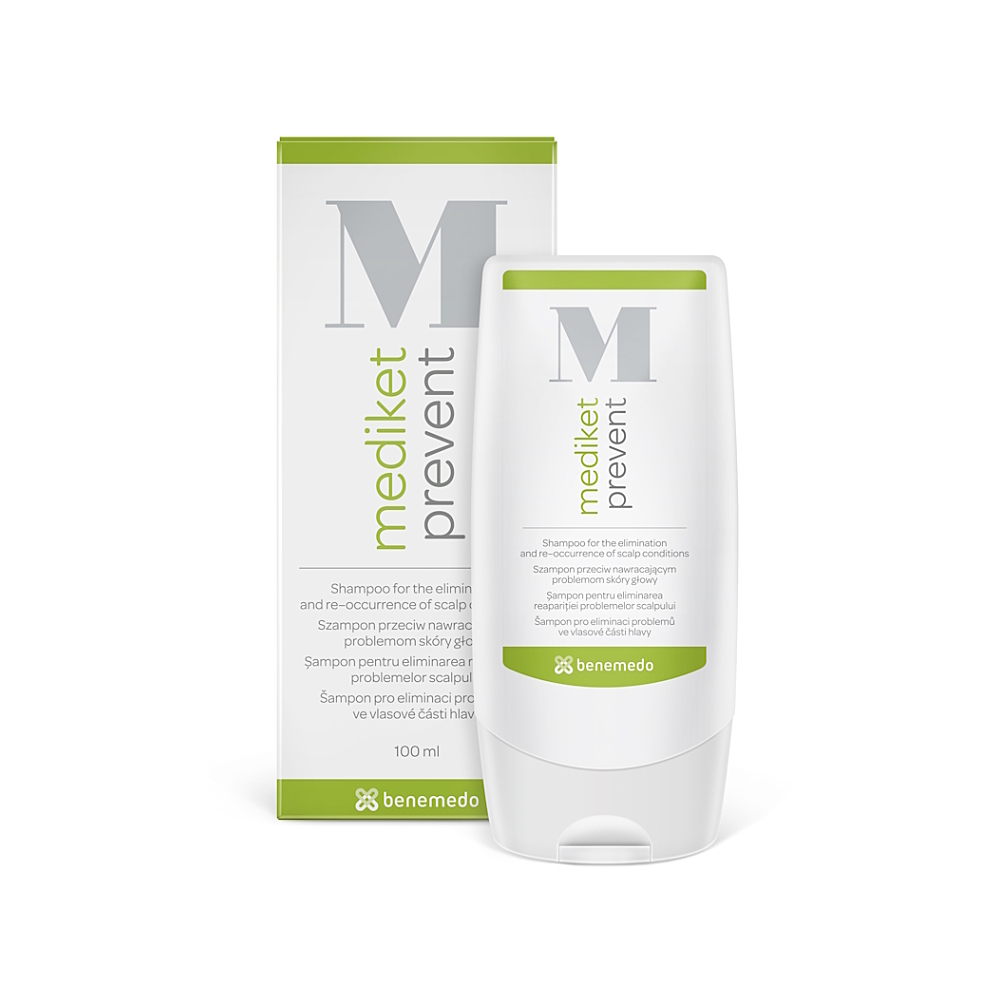 Mediket prevent šampon proti lupům+prevence 100ml koupíte na Lekarna.cz