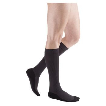 MEDIVEN ACTIVE Kompresivní lýtkové punčochy pro muže antracitové, Velikost: 1, Délka: Normální (Punčochy pro léčbu žilních onemocnění) - Lýtkové