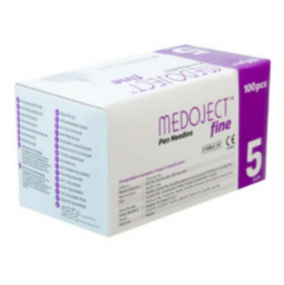 E-shop MEDOJECT Fine jehly do inzulínového pera 31G 5mm 100ks