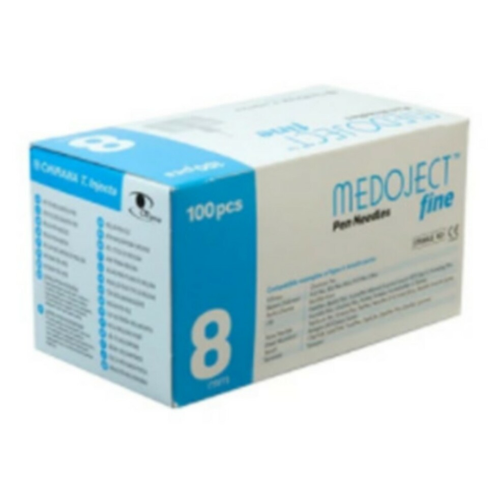 E-shop MEDOJECT Fine jehly do inzulínového pera 31G 8mm 100ks