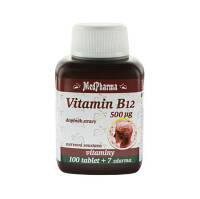 MEDPHARMA Vitamin B12 500 mcg 107 tablet