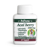 MEDPHARMA Acai berry 1000 mg + garcinia 67 kapslí