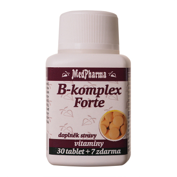 MEDPHARMA B komplex Forte 30 tablet + 7 zdarma