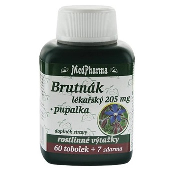 MEDPHARMA Brutnák lékařský 205 mg + pupalka 67 tobolek