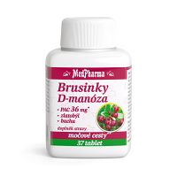 MEDPHARMA Brusinky D-manóza 37 tablet