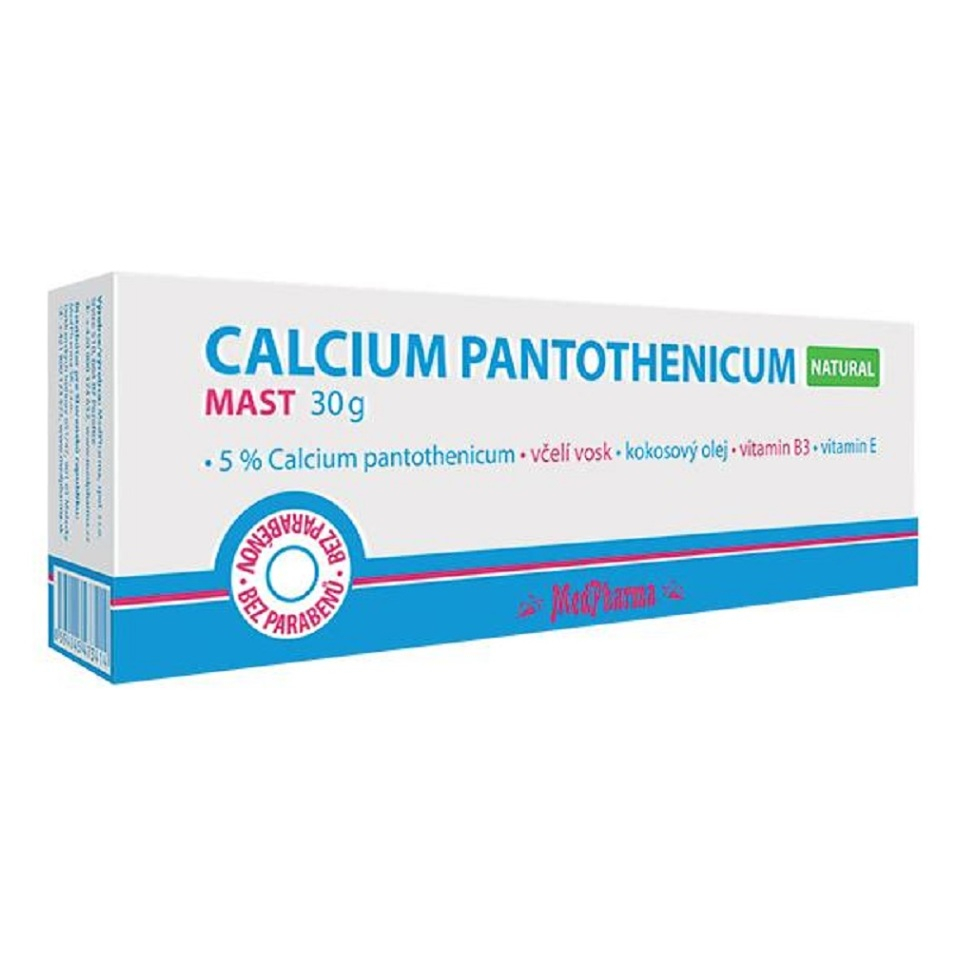 E-shop MEDPHARMA Calcium pantothenicum natural mast 30 g
