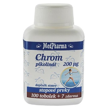 MEDPHARMA Chrom pikolinát 200 µg 107 tobolek