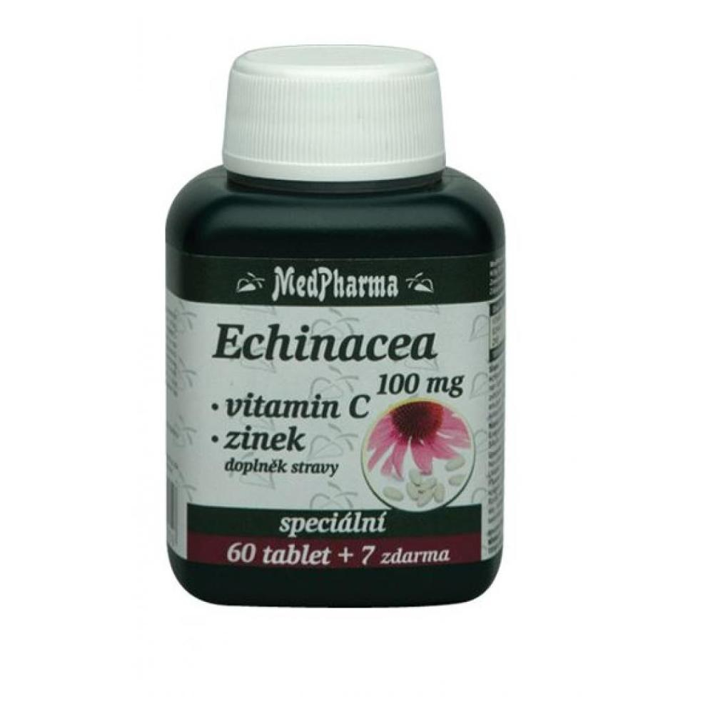 E-shop MEDPHARMA Echinacea 100 mg + vitamin C + zinek 67 tablet