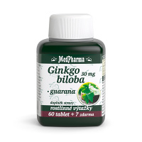 MEDPHARMA Ginkgo biloba + guarana 67 tablet