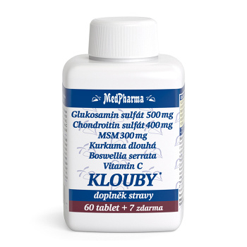 MEDPHARMA Glukosamin 67 tablet (Na klouby) - Vícesložkové