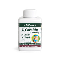 MEDPHARMA L-Carnitin 500 mg + inulin + chrom  67 tablet