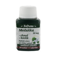 MEDPHARMA Meduňka chmel kozlík 37 tablet