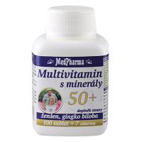 MEDPHARMA Multivitamin s minerály 50+  107 tablet