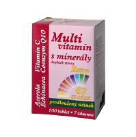 MEDPHARMA Multivitamín s minerály + extra vitamín C 107 tablet