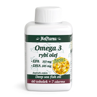 MEDPHARMA Omega 3 rybí olej forte 67 tobolek